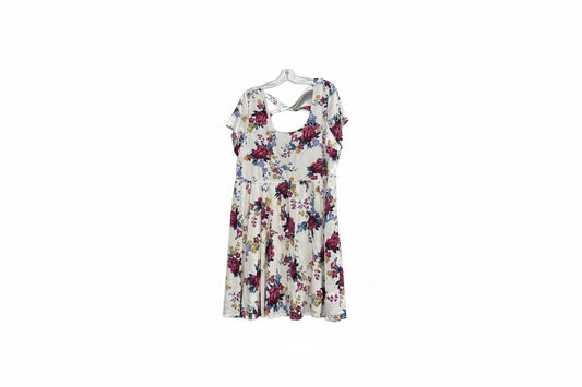 Dress Casual Midi By Torrid In Floral Print, Size: 2x