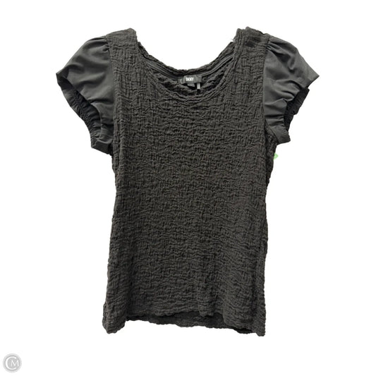 Top Short Sleeve By Dkny In Black, Size: S