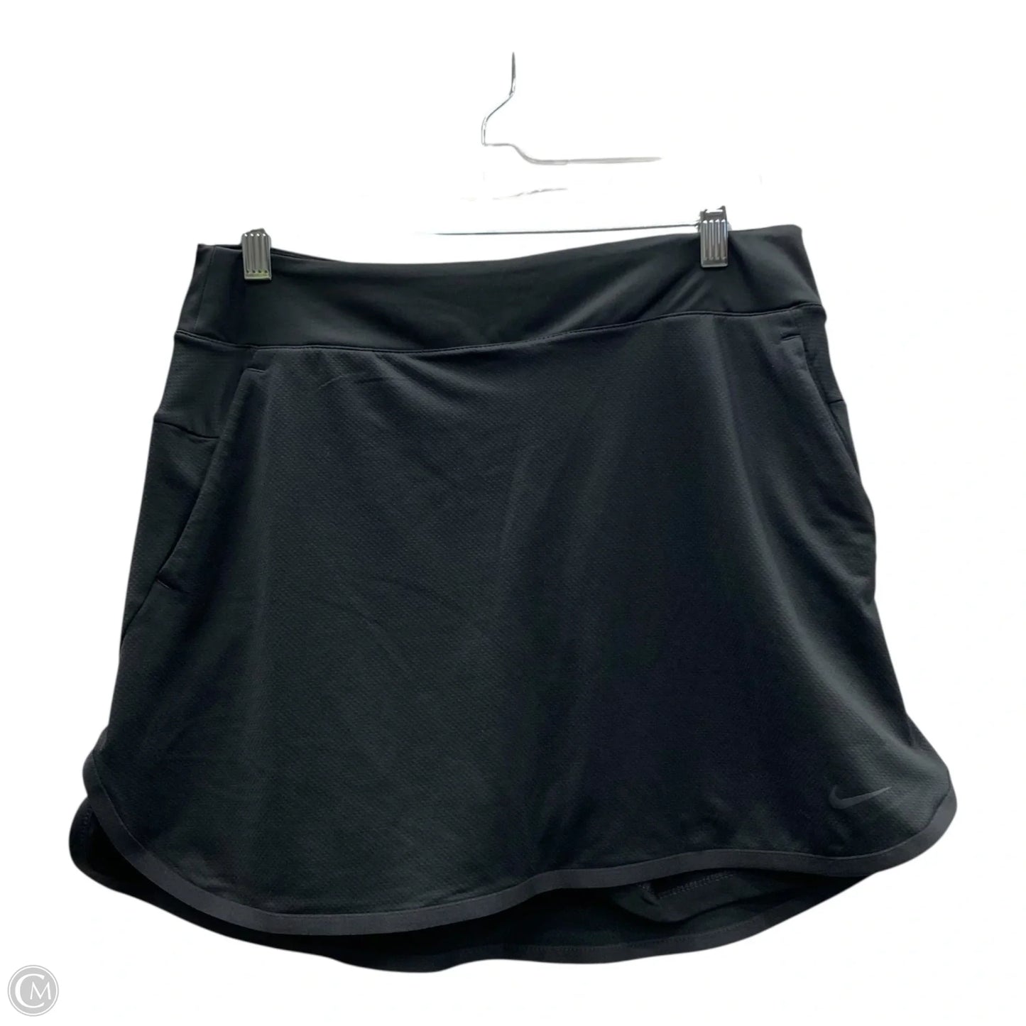 Athletic Skort By Nike Apparel In Black, Size: M