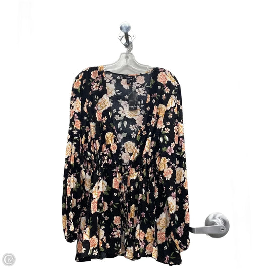 Kimono By Torrid In Floral Print, Size: 2x