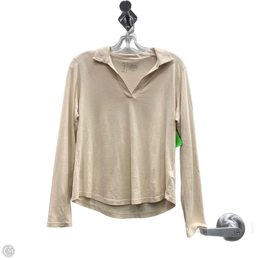 Top Long Sleeve By Joie In Cream, Size: M