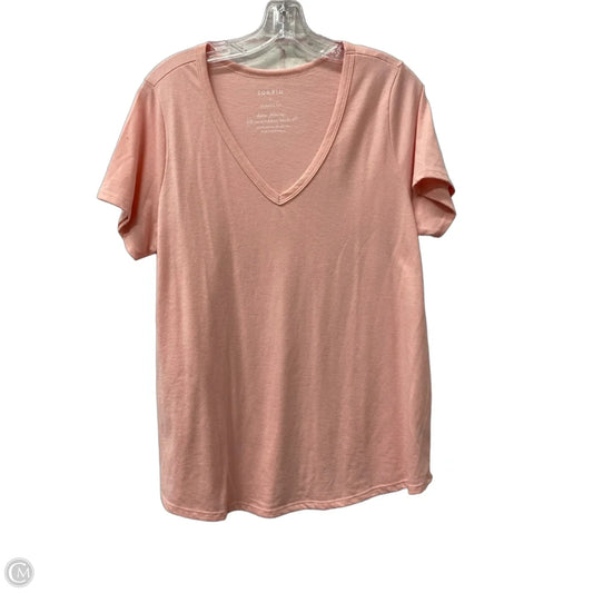 Top Short Sleeve By Torrid In Pink, Size: 1x
