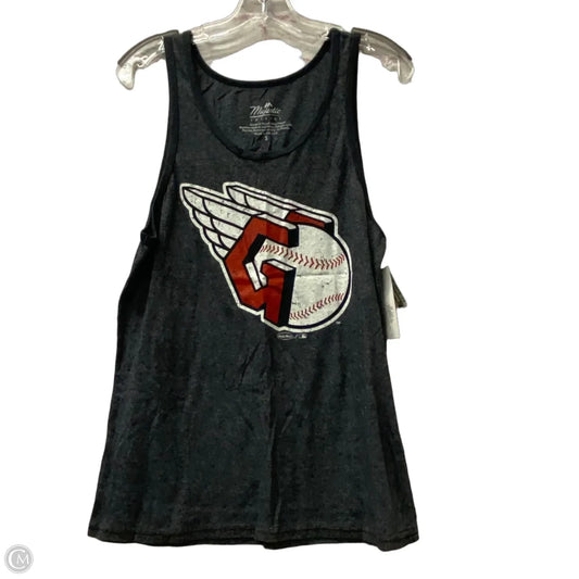 Top Sleeveless By Majestic In Blue, Size: S