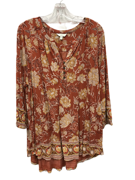 Top Long Sleeve By Lucky Brand  Size: 2x