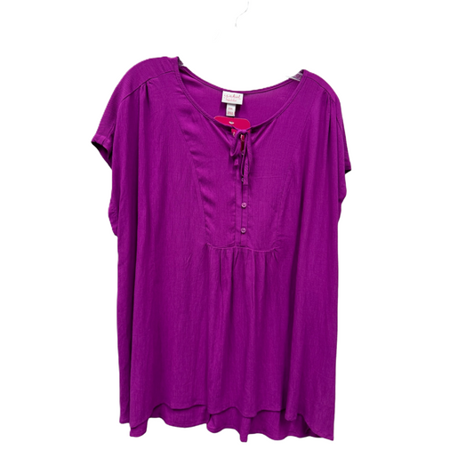 Top Short Sleeve By Isabel Maternity  Size: 1x