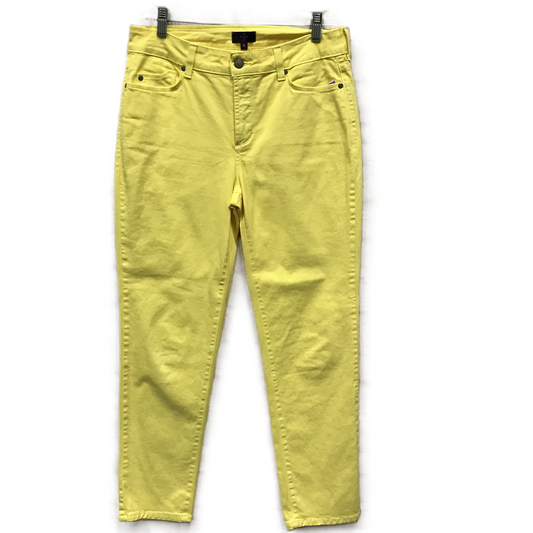 Yellow Jeans Straight By Not Your Daughters Jeans, Size: 6