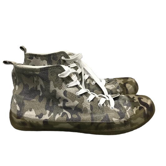 Camouflage Print Shoes Sneakers By Vintage Havana, Size: 10