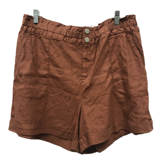 Orange Shorts By Inc, Size: 16