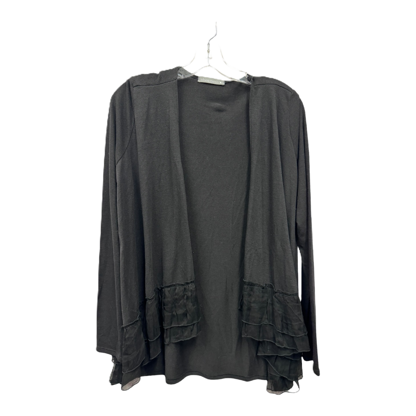 Black Cardigan By Olivia Moon, Size: Xl