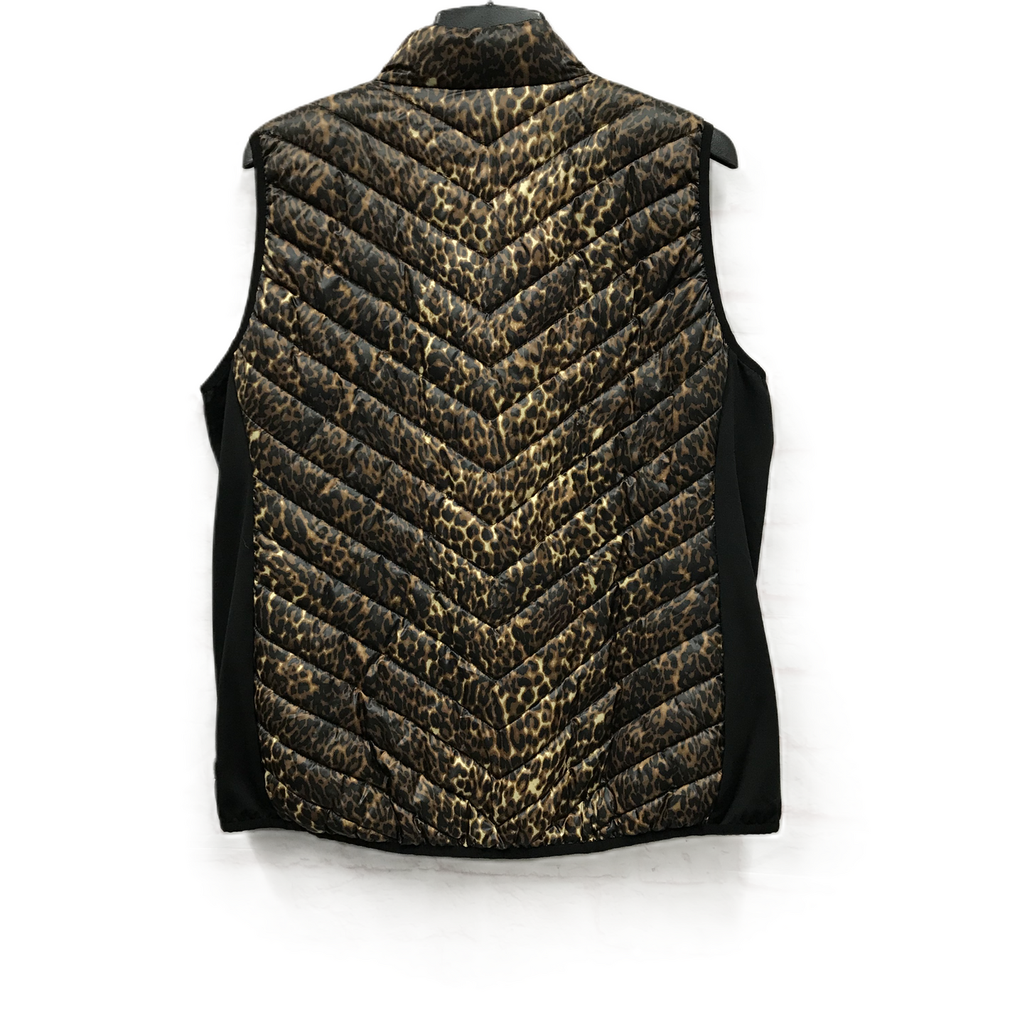 Vest Puffer & Quilted By Calvin Klein In Animal Print, Size: 2x