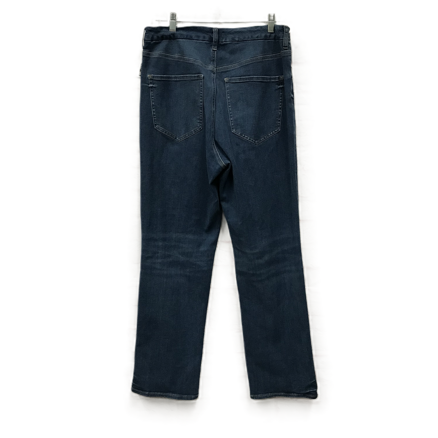 Jeans Straight By Express In Blue Denim, Size: 14