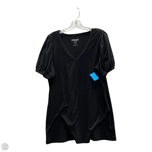 Top Short Sleeve Basic By Torrid In Black, Size: 2x