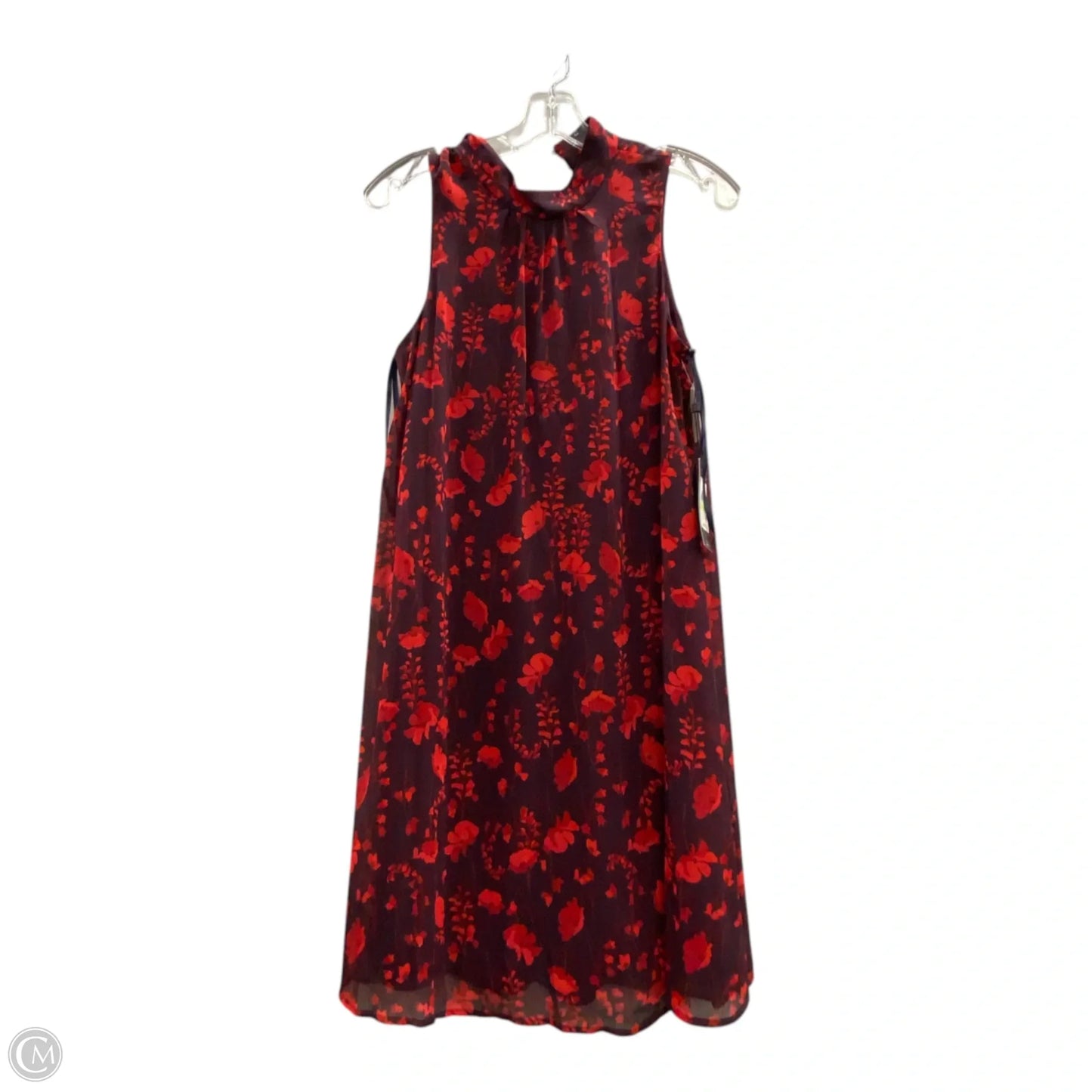 Dress Casual Short By Tommy Hilfiger In Purple & Red, Size: S
