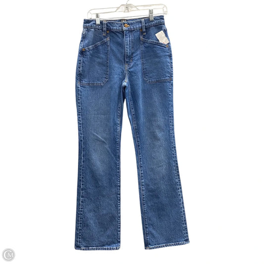Jeans Straight By J. Crew In Blue, Size: 4