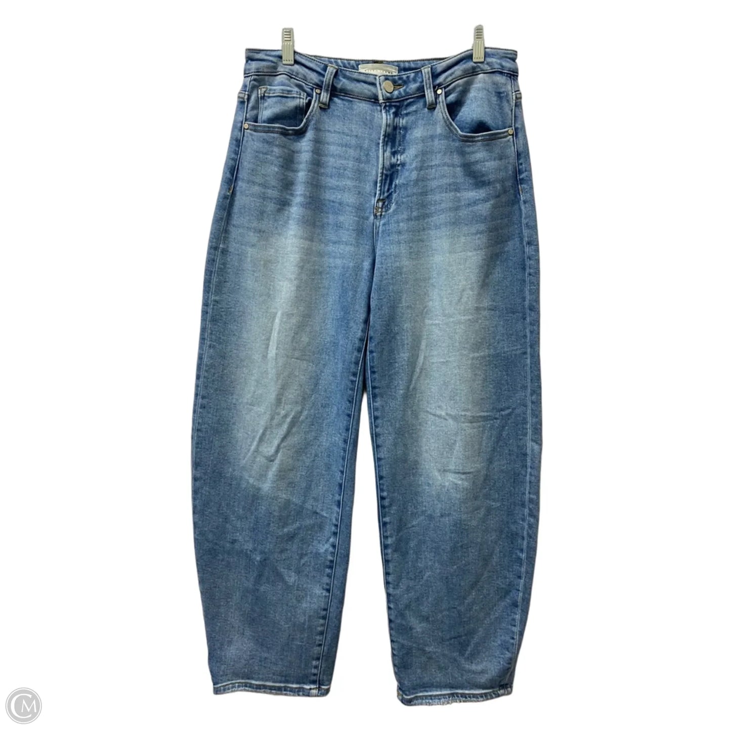 Jeans Boyfriend By Risen In Blue, Size: 10