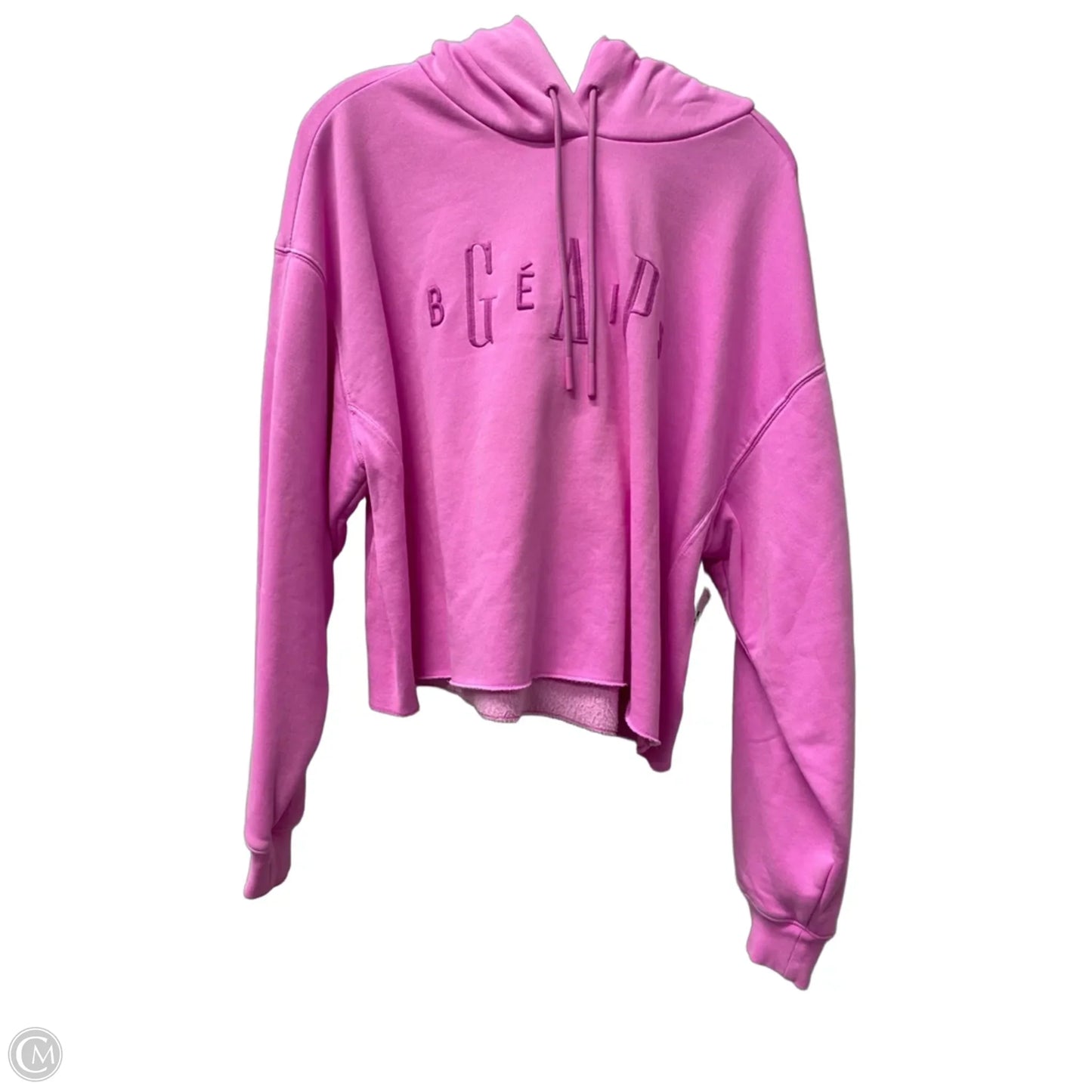 Sweatshirt Hoodie By Gap In Pink, Size: L