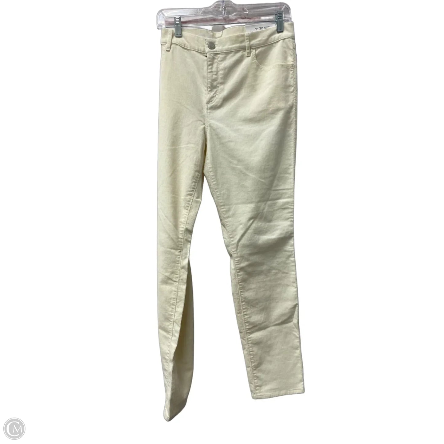 Pants Corduroy By Loft In Cream, Size: 14