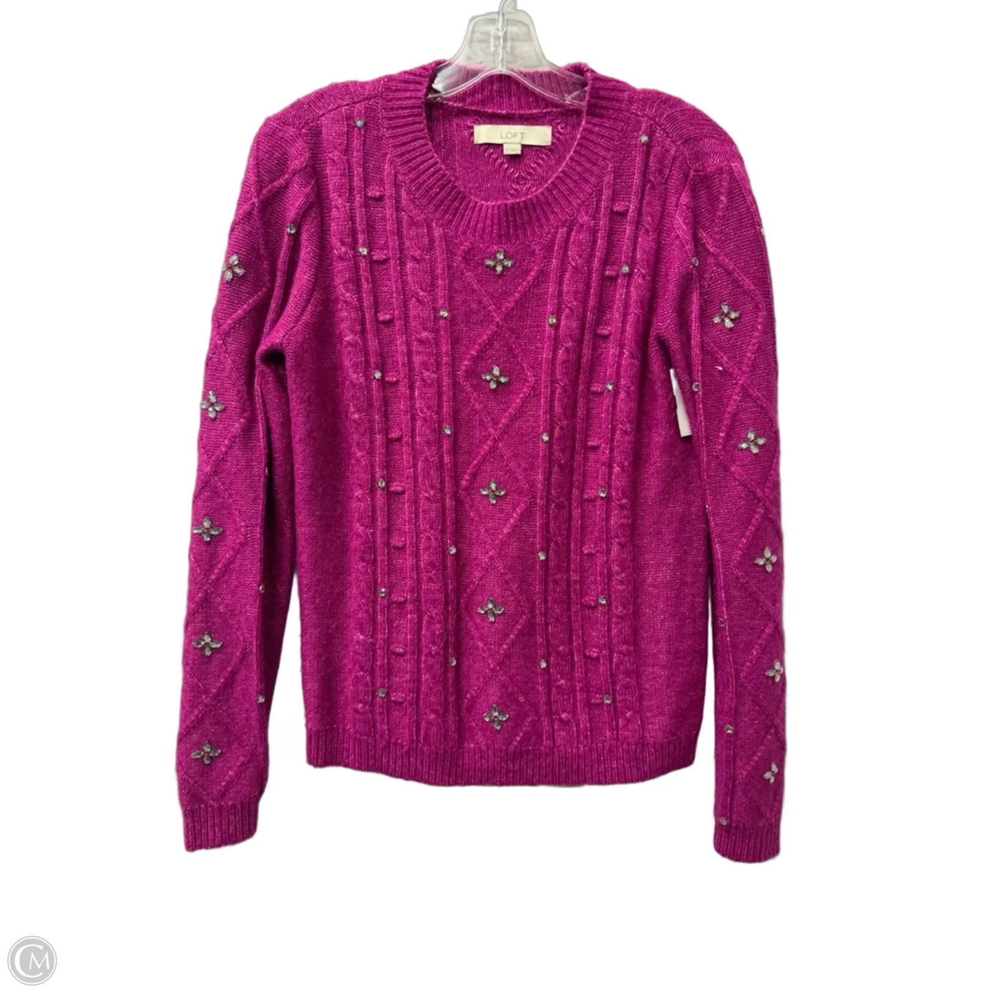 Sweater By Loft In Pink, Size: S
