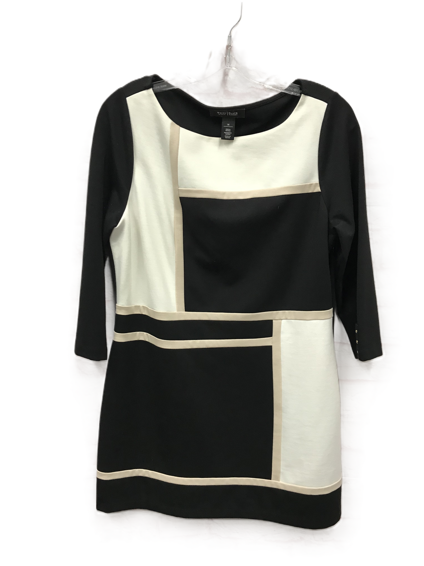 Black & White Dress Casual Short By White House Black Market, Size: M