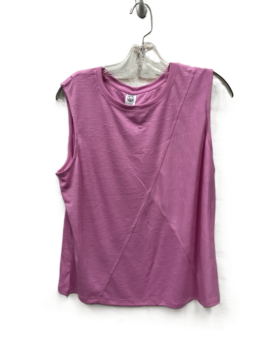 Pink Athletic Tank Top By Te Verde, Size: L