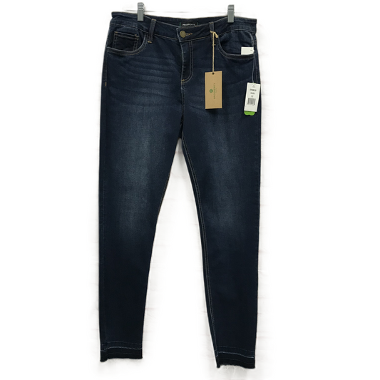 Blue Jeans Skinny By Cme, Size: 14