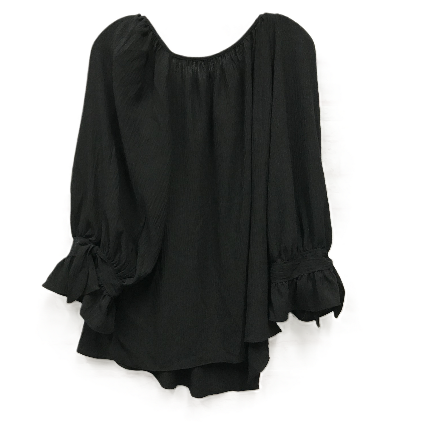 Black Top 3/4 Sleeve By Max Studio, Size: 2x