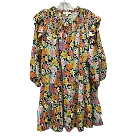 Dress Casual Short By Umgee In Floral Print, Size: 1x