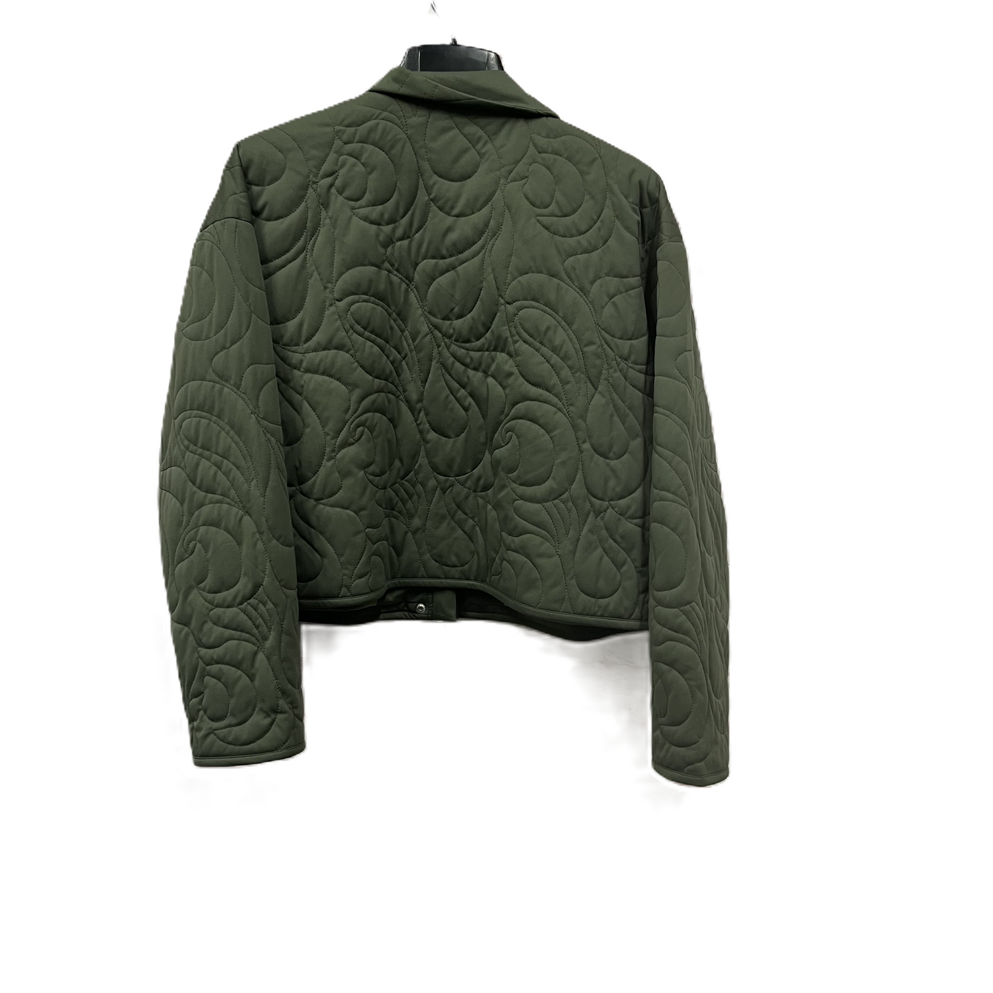 Jacket Puffer & Quilted By 7 For All Mankind In Green, Size: L