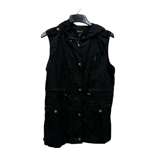 Vest Other By Zenana Outfitters In Black, Size: Xl