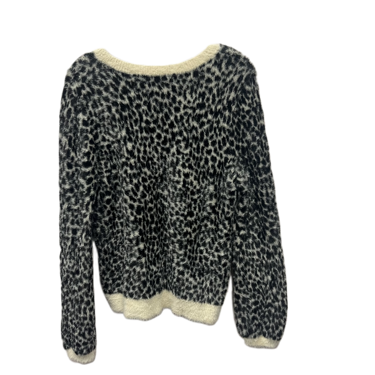 Sweater By Loft In Animal Print, Size: L