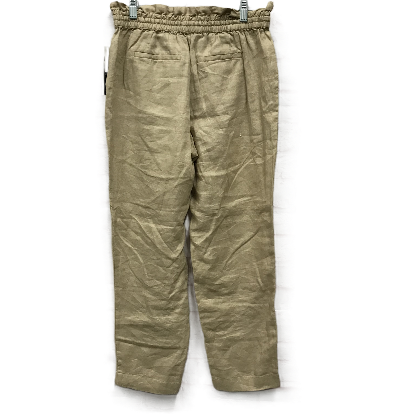 Tan Pants Linen By Ralph Lauren Black Label, Size: 0