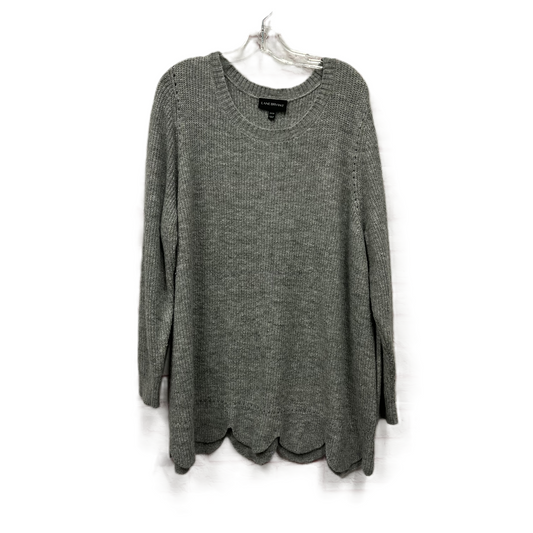 Sweater By Lane Bryant In Grey, Size: 3x