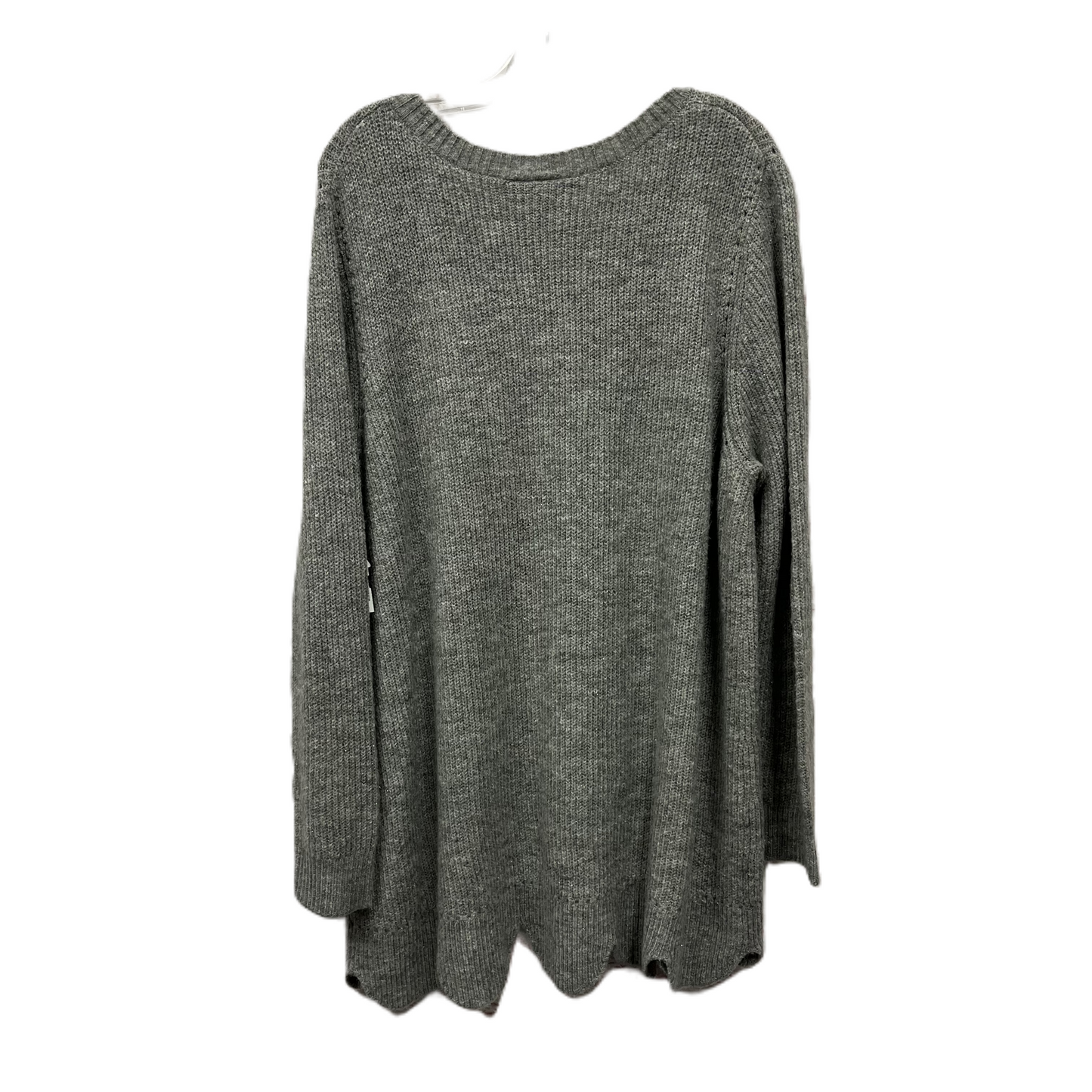 Sweater By Lane Bryant In Grey, Size: 3x