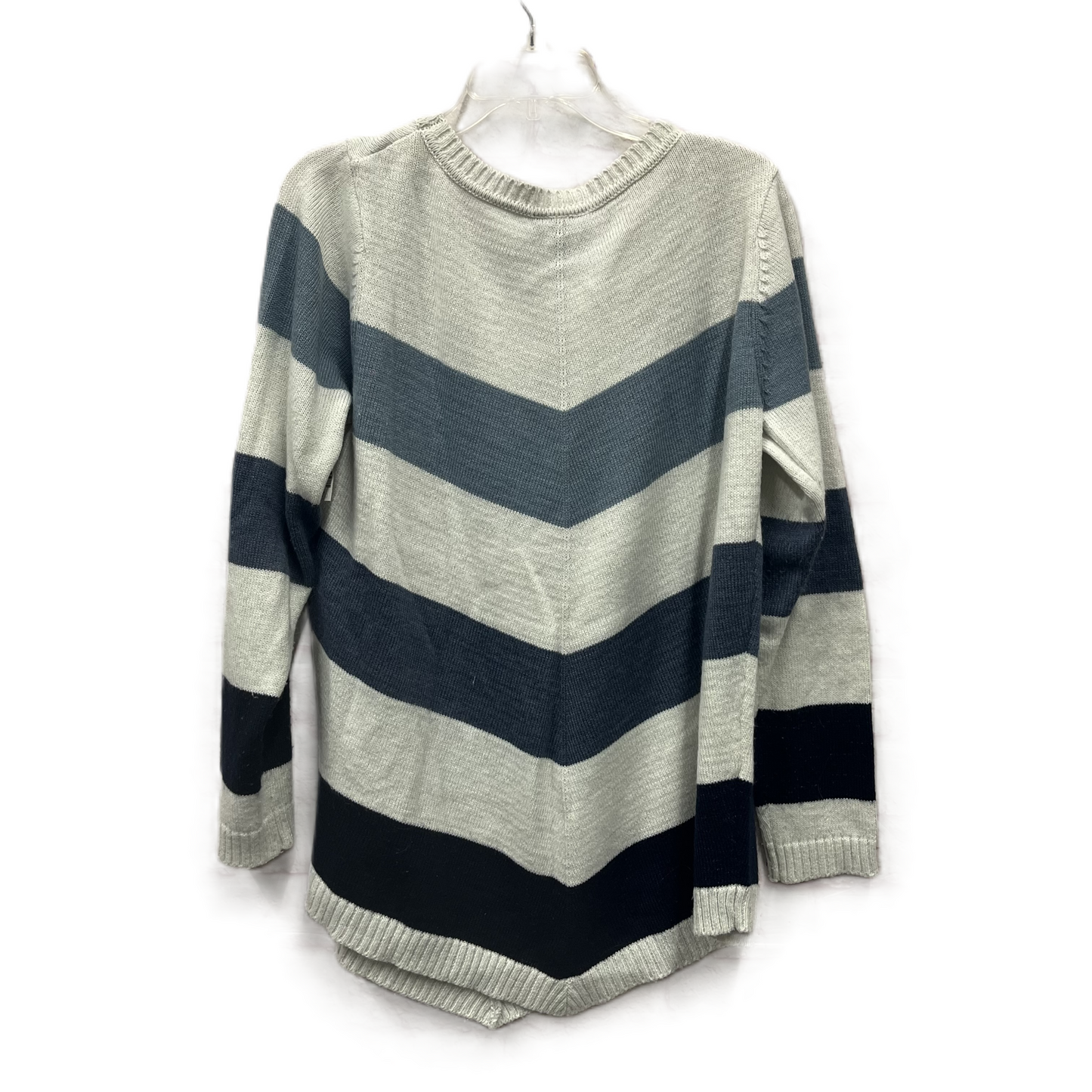 Sweater By Ab Studio In Grey, Size: Xl