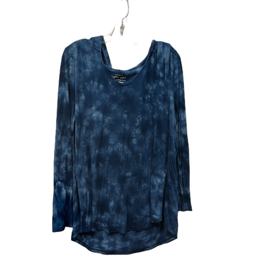 Top Long Sleeve By Torrid In Blue, Size: 1x