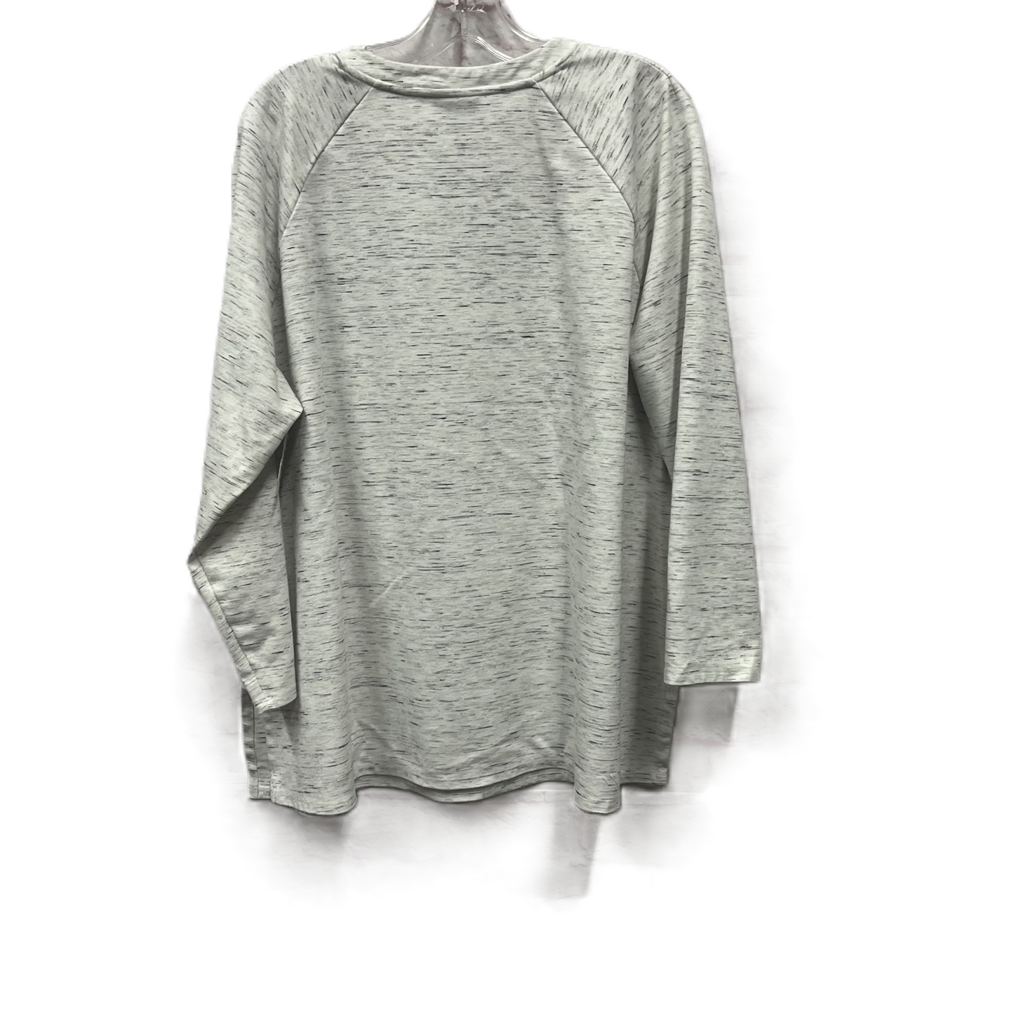 Top Long Sleeve By J. Jill In Grey, Size: 2x