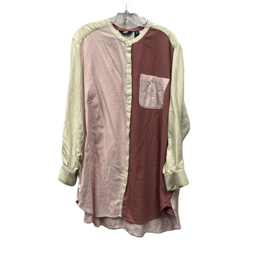 Top Long Sleeve By Lands End In Pink, Size: 2x