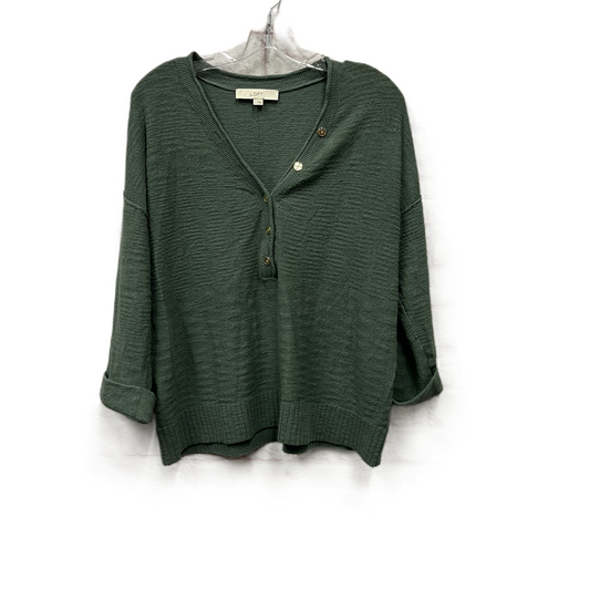 Sweater By Loft In Green, Size: L