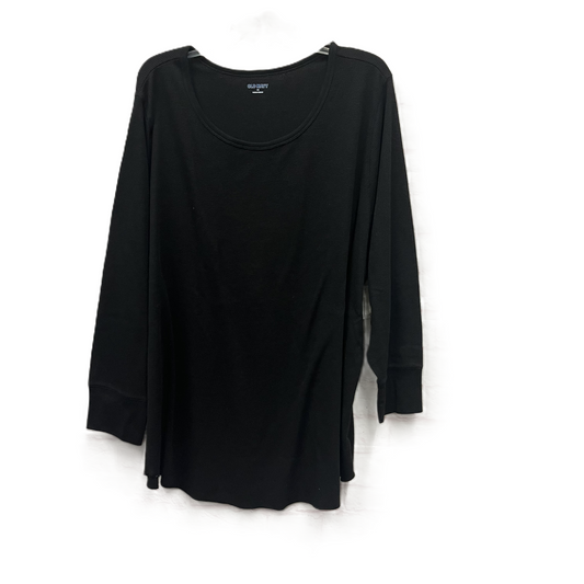 Top Long Sleeve By Old Navy In Black, Size: 4x