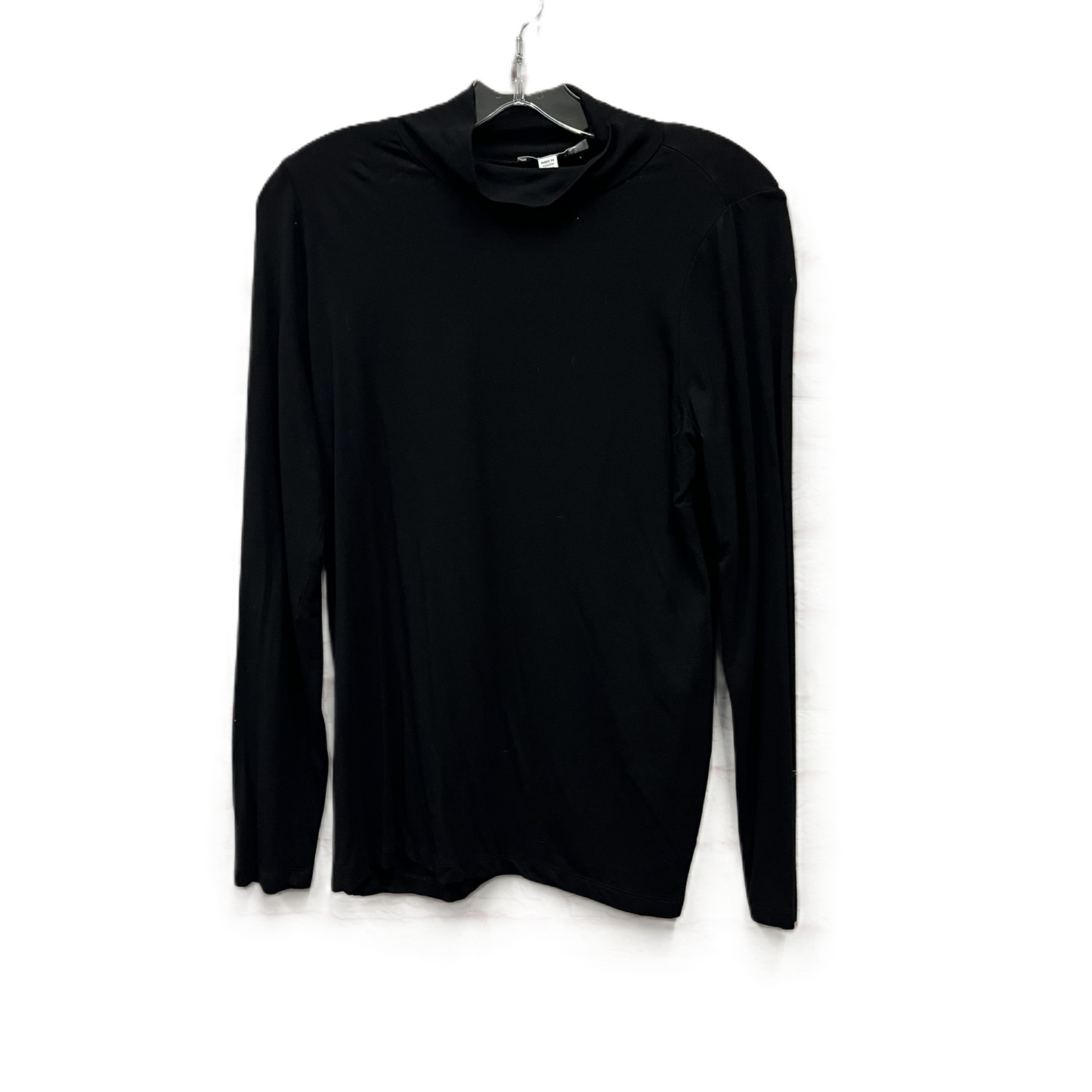 Top Long Sleeve By Chicos In Black, Size: S