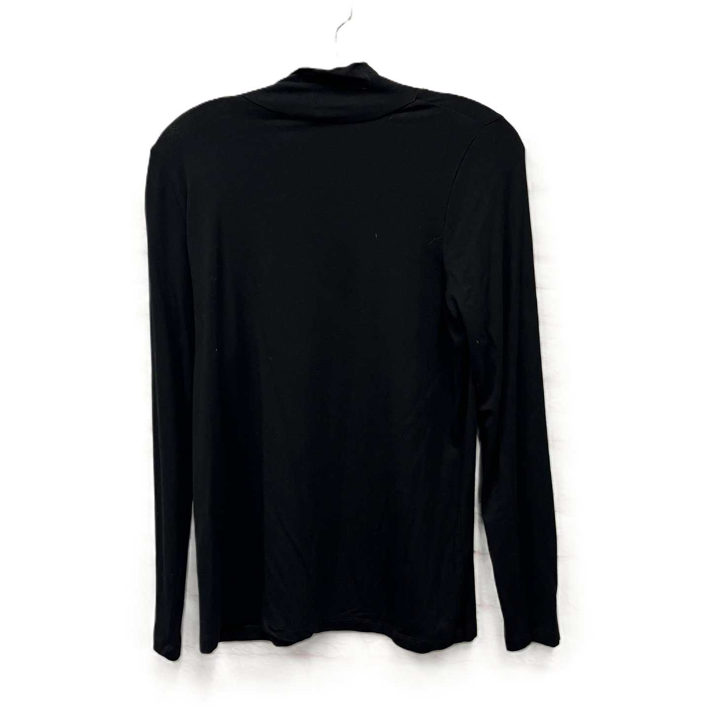 Top Long Sleeve By Chicos In Black, Size: S