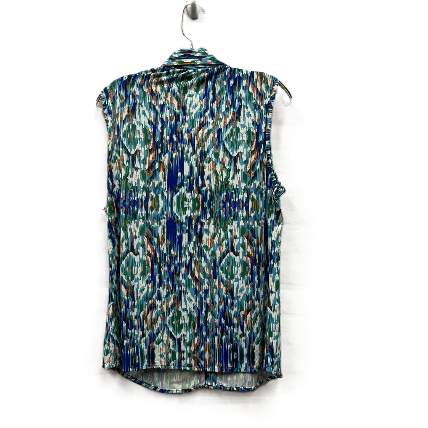 Top Sleeveless By Bcbgmaxazria In Blue, Size: Xl