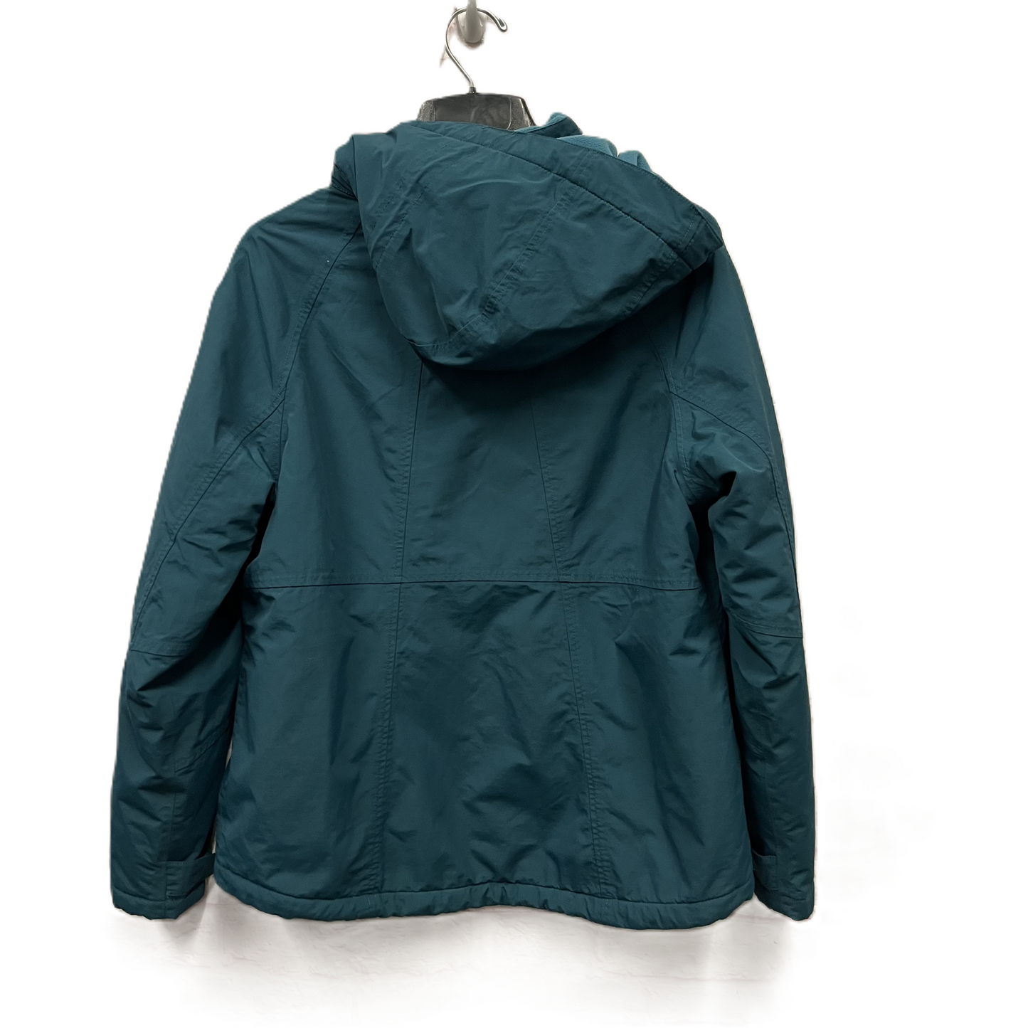 Coat Puffer & Quilted By Lands End In Green, Size: L