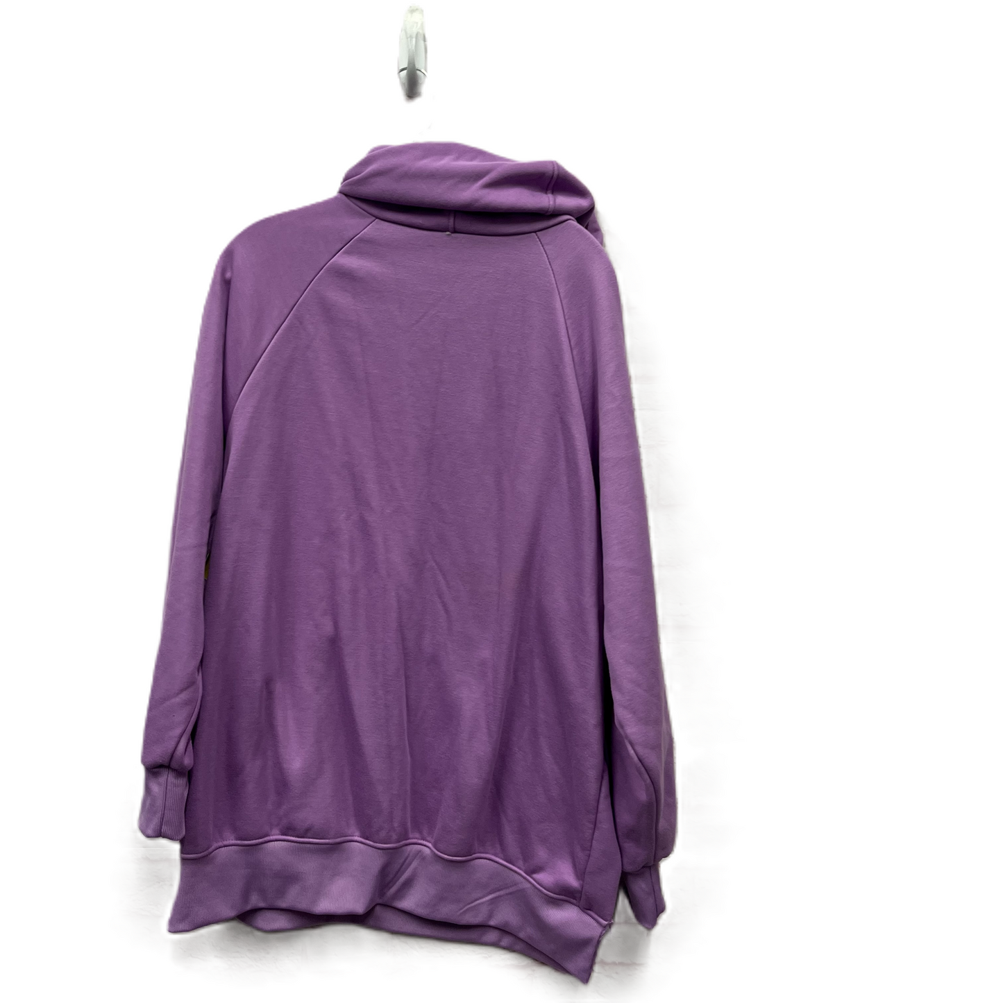 Athletic Sweatshirt Hoodie In Purple, Size: 2x