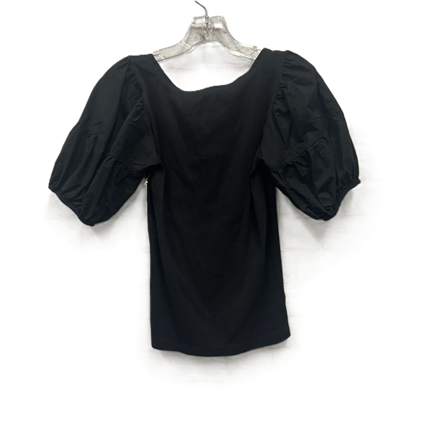 Top Short Sleeve By Loft In Black, Size: Xs