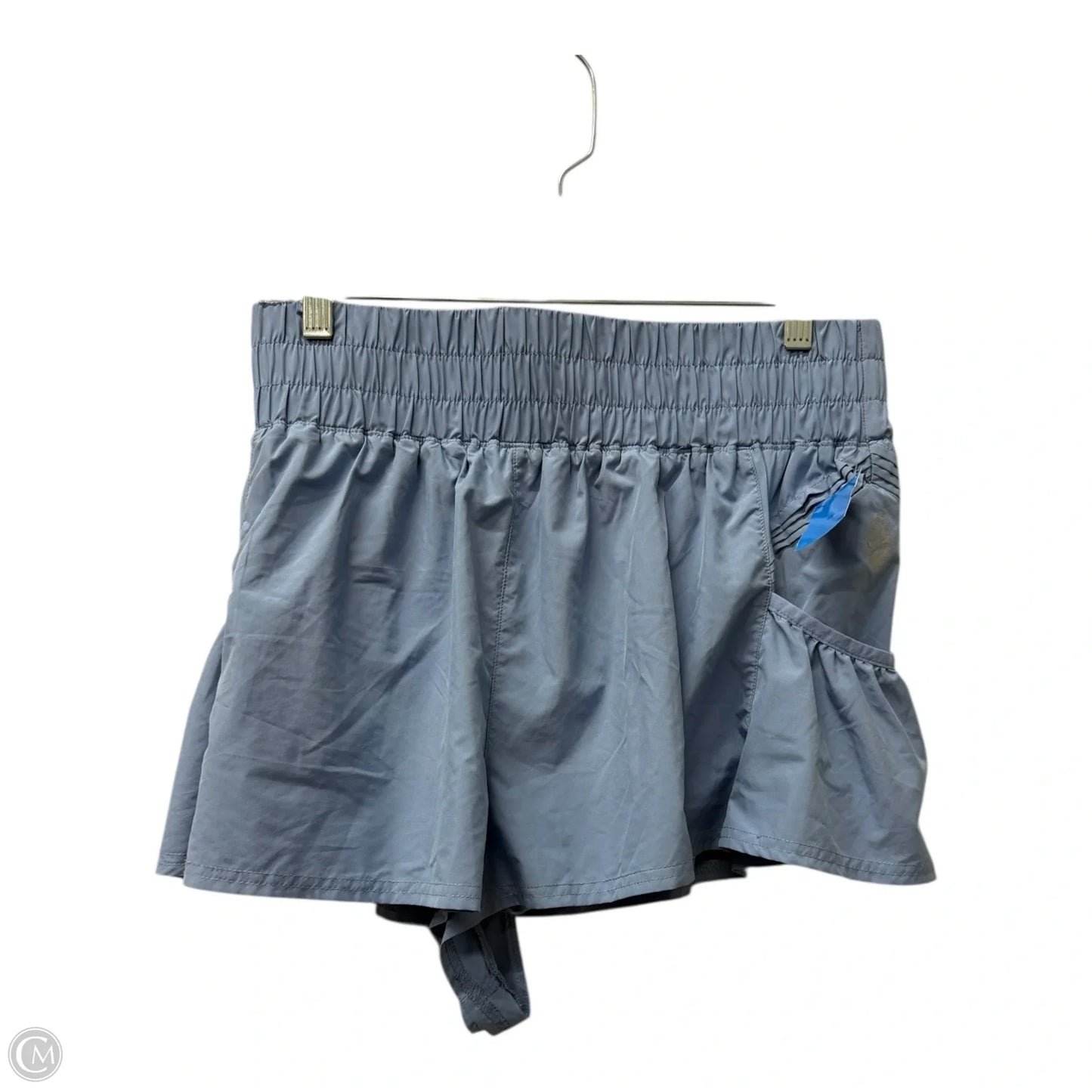 Athletic Shorts By Free People In Blue, Size: Xl