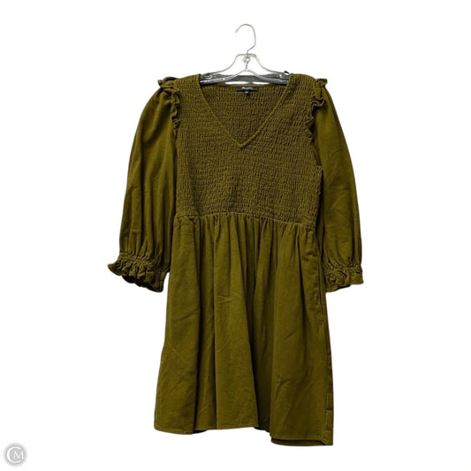 Dress Casual Short By Madewell In Green, Size: M