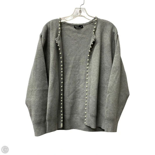 Cardigan By Shein In Grey, Size: 2x