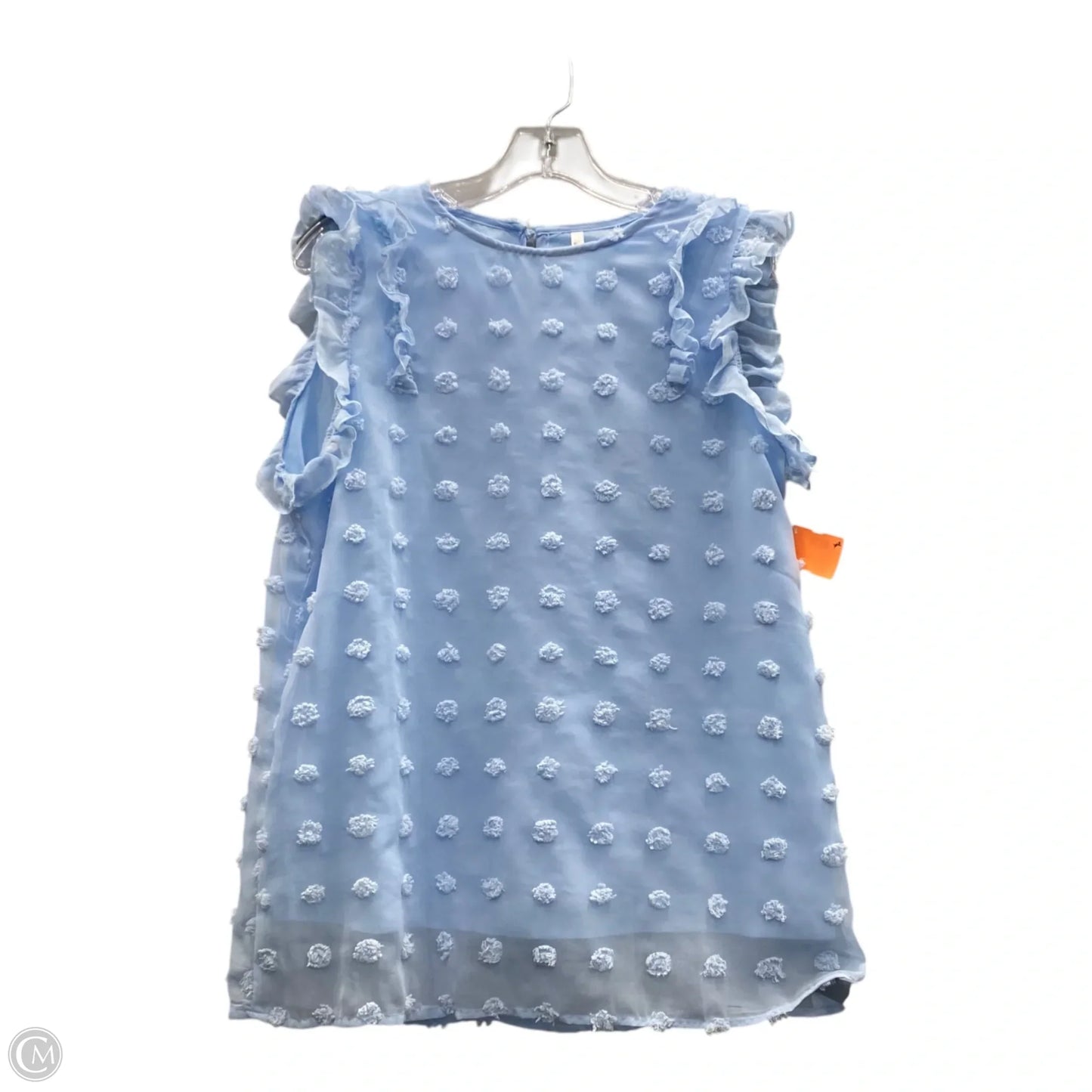 Top Short Sleeve By Beachsissi In Blue, Size: M