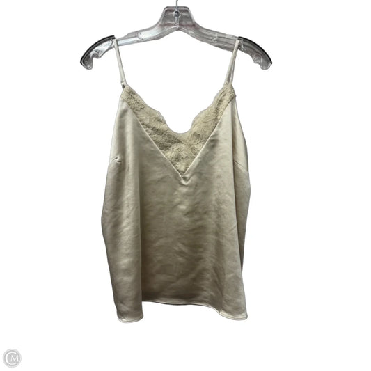 Top Sleeveless By Skies Are Blue In Cream, Size: S